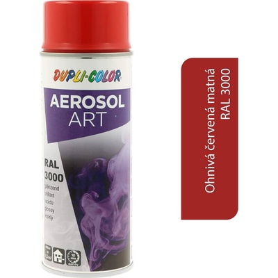 Dupli Color Aerosol Art sprej 400 ml RAL3000 mat