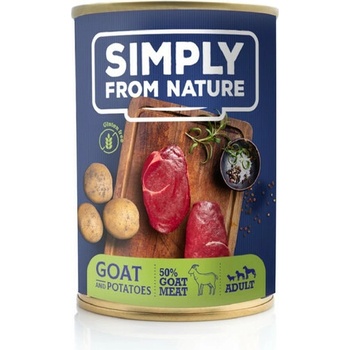 Simply From Nature Kozie mäso a zemiaky 400 g