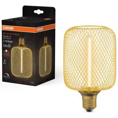 OSRAM Decor, златен/димируем, 3.5 W (DECOR STR SQ100)
