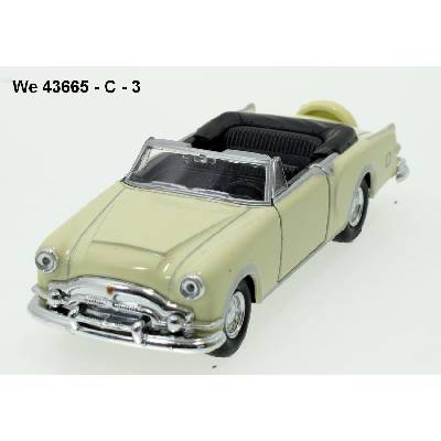 Welly Packard Caribbean 1953Convertible cream code 43665C modely aut 1:34