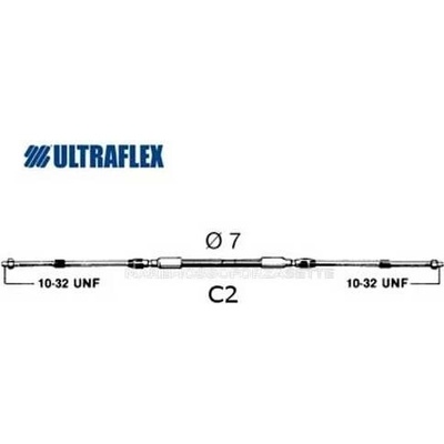 ULTRAFLEX Bowden řazení C2 - 5"/1,53 m 568133