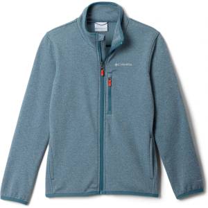 Columbia Детско поларено яке Columbia Kid's Essential Hike Grid Fleece Full Zip Fleece jacket - Everblue - размер XL (703-6866-0116)