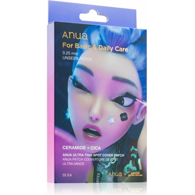 Anua K-Pop Demon Hunters Ultra-Thin Spot Cover Patch na problematickou pleť 55 ks