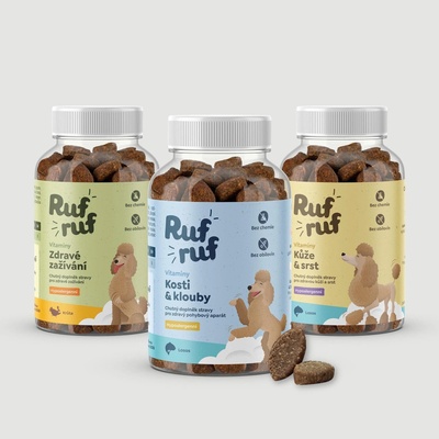 Rufruf Vitamíny – kompletné trio 3× 100 tabliet