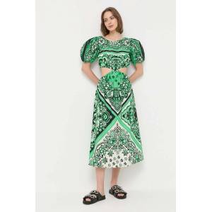 REDValentino Памучна рокля (2R0VAHK06SM)