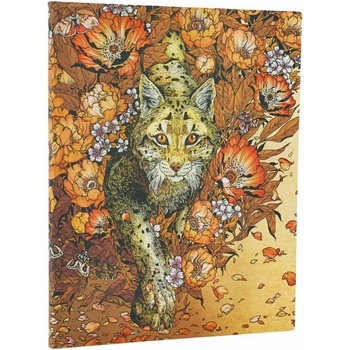 Paperblanks Тефтер Lynx Rising, Ultra, мека корица, широки р (1570181597)