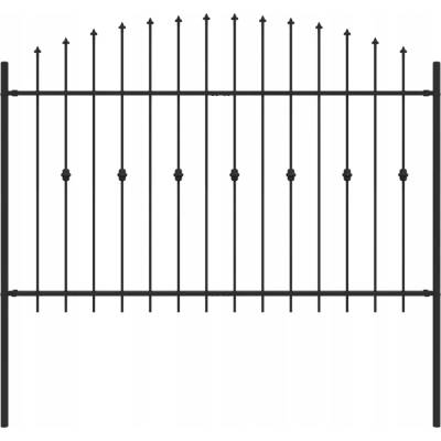 OPLOCENÍ S HROTY ČERNÝ 200X130CM