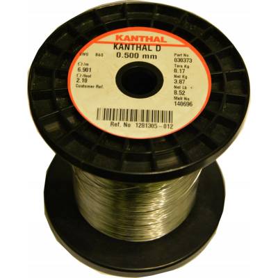 Odporový drát Kanthal D 0,5 mm 50 m – Odolný pro domácí spotřebiče a elektroniku