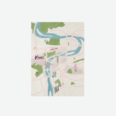 Plakát Mapa Prahy A3