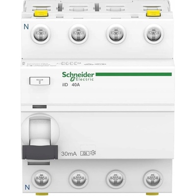 Schneider proudový chránič 4P 40A 0,03A typ A iID - A9Z21440