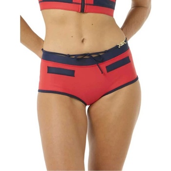 Rip Curl Noughties Low Rise VV bikini bottom - Red (Red/Dark Blue)