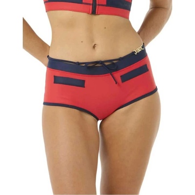 Rip Curl Noughties Low Rise VV bikini bottom - Red (Red/Dark Blue)