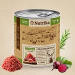 Nutrika Dog food with Game & Beetroot - пълноценна храна за израснали кучета с дивеч и червено цвекло 800gr