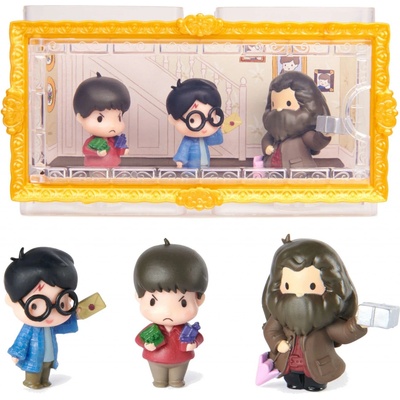 Spin Master Wizarding World Harry Potter Micro Magical Moments Harry Hagrid Dudley