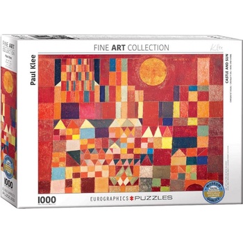 Image 1 of EUROGRAPHICS - Puzzle Paul Klee - Castle and Sun. - 1 000 piese
