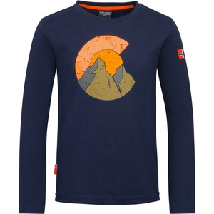 Trollkids Детска блуза с дълъг ръкав Trollkids Kid's Halsafjord Longsleeve Longsleeve - Navy - размер 140 (EU) (704-5821-0616)