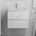 Bath Deluxe Шкаф за баня с мивка KENWOOD 61x52x47 cm, бял (SETBT0098)