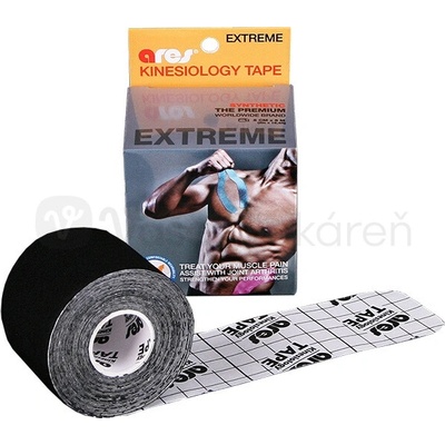 Ares Extreme Kinezio tejp čierny 5 cm x 5 m