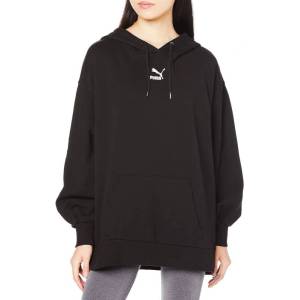 PUMA Classics Oversized Hoodie Black
