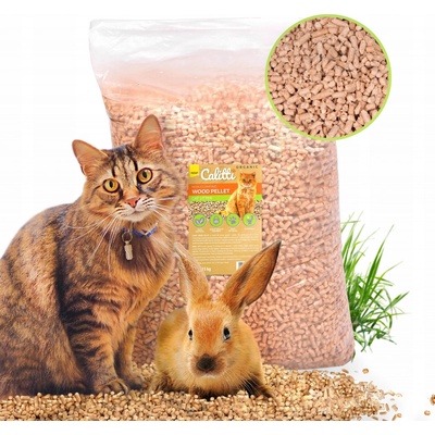 Calitti Wood Pellet podstielka pre mačky 25 l
