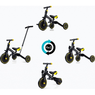 Milly Mally 4v1 Optimus Plus s vodiacou tyčou black