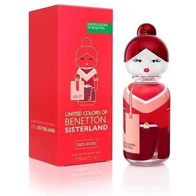 Benetton Sisterland - Red Rose EDT 80 ml