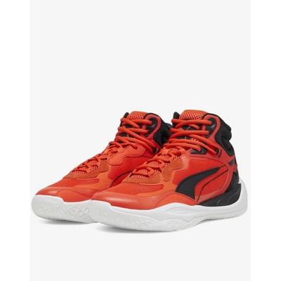 PUMA Playmaker Pro Mid Basketball Shoes Red