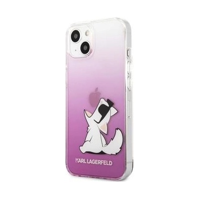 Karl Lagerfeld Karl Lagerfeld PC/TPU iPhone 13 PRO ružové