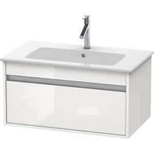 Duravit Ketho - Шкафче за умивалник 41x100x48 см, 1 чекмедже, лъскаво бяло KT642002222 (KT642002222)