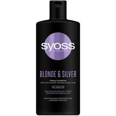 Syoss blonde & silver Шампоан за руса, сива или коса на кичури (sy-05)