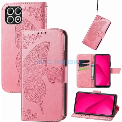 Shield4U T Phone 2 Pro 5G 2024 Butterfly Flower Texture černé