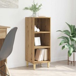 vidaXL Служебен шкаф Дъб 34, 5 x 32, 5 x 90 см Инженерна дървесина (880962)