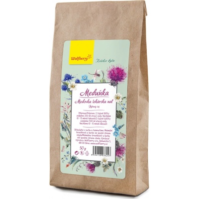 Wolfberry Meduňka nať bylinný čaj 50 g