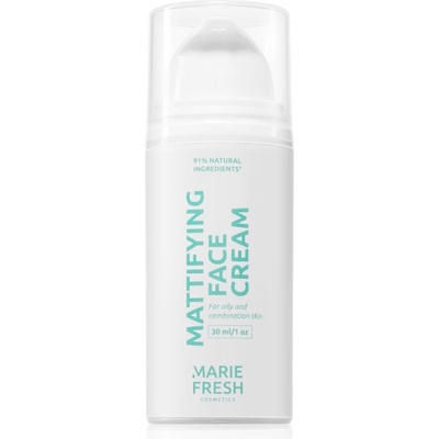Marie Fresh Cosmetics Mattifying Face Cream матов крем за лице 30ml