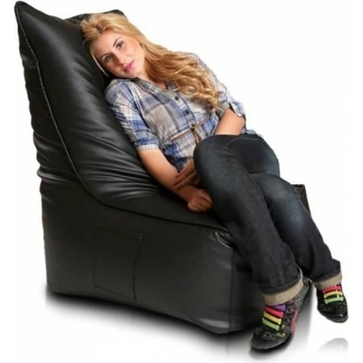 Ecopuf ELEGANT ekokoža E14 Čierna