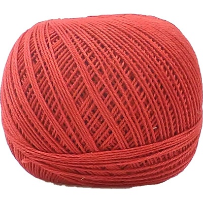 Niťárna Háčkovací příze Sněhurka 3384 matná červená