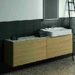 Ideal Standard Atelier Conca стенен шкаф с 2 чекмеджета, 200 см, цвят светъл дъб (T3999Y6)