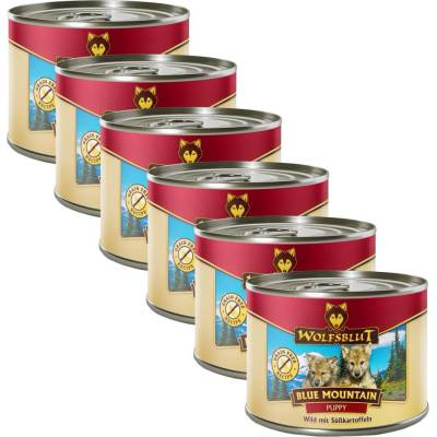Wolfsblut Blue Mountain Puppy jelen 6 x 200 g