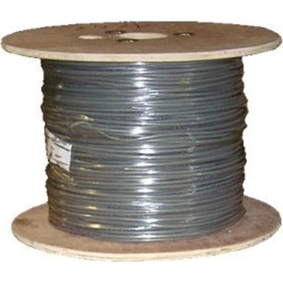 Datacom 13821 FTP, drát, cat6, 100m, šedý