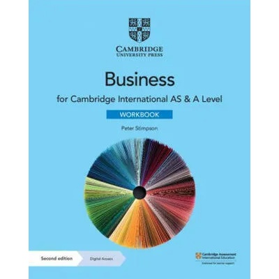 Cambridge International AS & A Level Business Workbook with Digital Access (2 Years) | Peter Stimpson