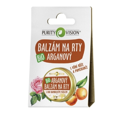 PURITY VISION - Арганов балсам за устни, БИО 12 мл