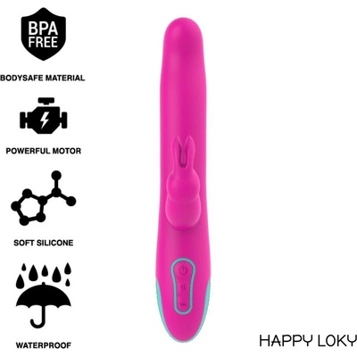 Happy Loky Pluto Rabbit Vibrator & Rotator Watchme Wireless Technology Compatible