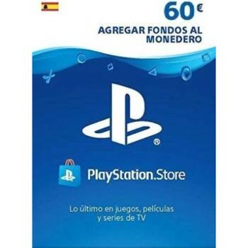 PlayStation predplatená karta 60 € ES