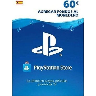 PlayStation predplatená karta 60 € ES