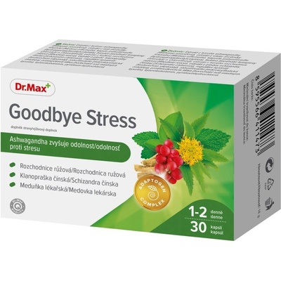 Dr.Max Goodbye Stress 30 kapslí