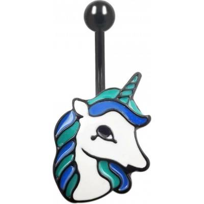 Prosperk piercing do pupíku Unicorn S1046