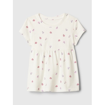 GAP Бебешки щампован топ GAP GAP | Byal | Момичешки | 86