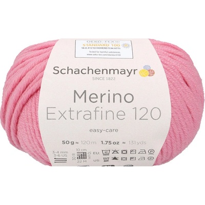 Schachenmayr Merino extrafine 85 Růžová 236