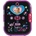 VTech VTech Kidisecrets Selfie Music 2.0 детски образователен компютър, на немски език, черен/лилав (80-541974)