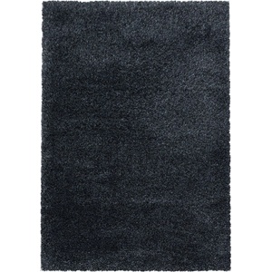 Ayyildiz Антрацитен килим 60x110 cm Fluffy - Ayyildiz Carpets (FLUFFY601103500ANTHRAZIT)